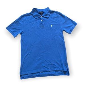 Polo Ralph Lauren Short Sleeve Boys Polo Blue Size Large (14-16)